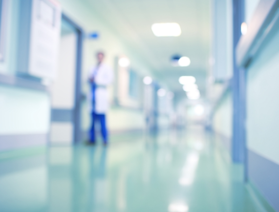 Krankenhaus Flur